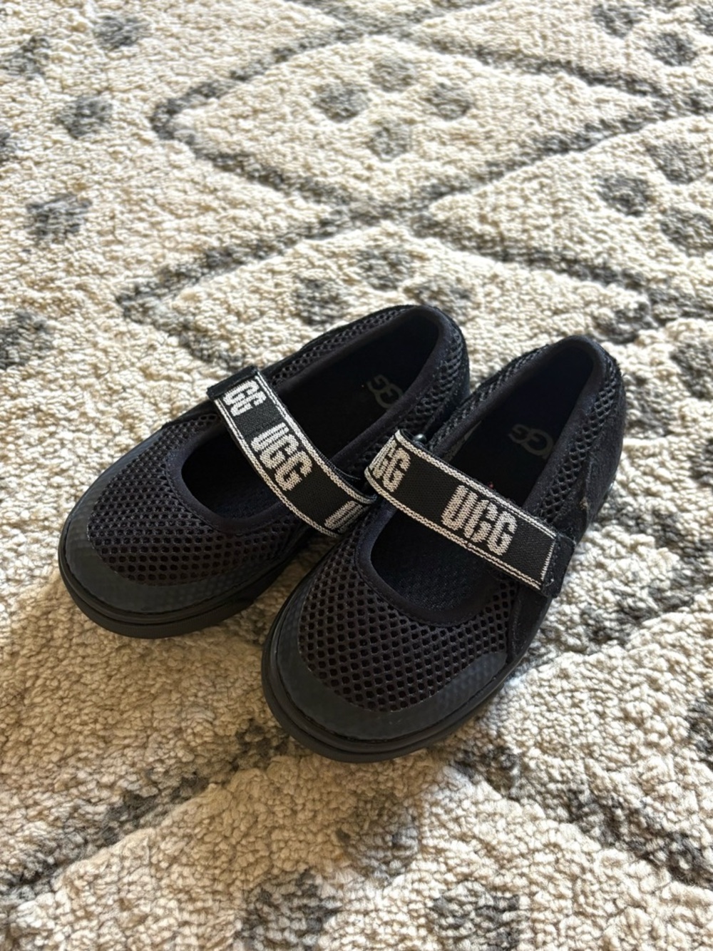 Ugg Mary Jane type Rennon Skimmer black shoes
